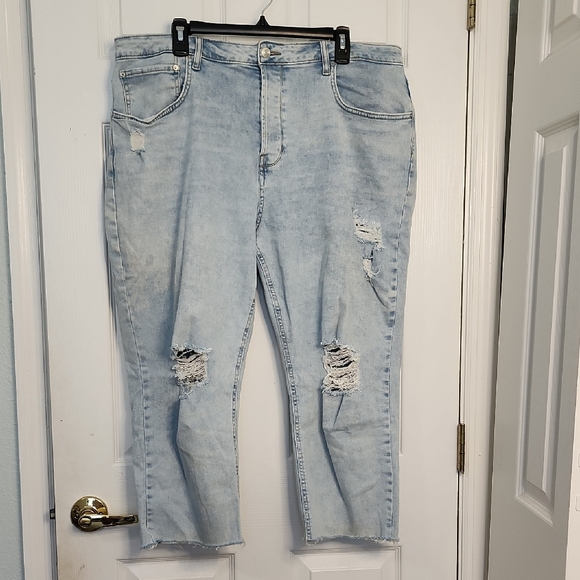 No Boundaries Denim - Size 21 Junior No Boundaries Light Blue Denim